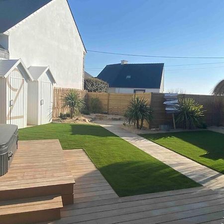 La Cabane De La Plage Quiberon Eksteriør bilde