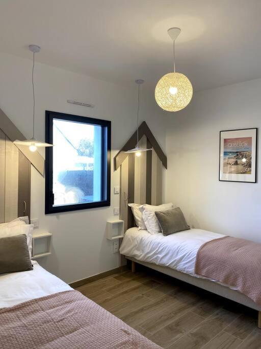 La Cabane De La Plage Quiberon Eksteriør bilde