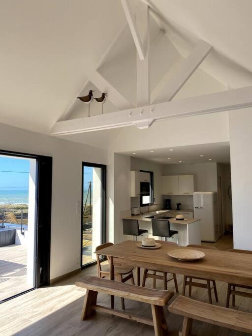 La Cabane De La Plage Quiberon Eksteriør bilde