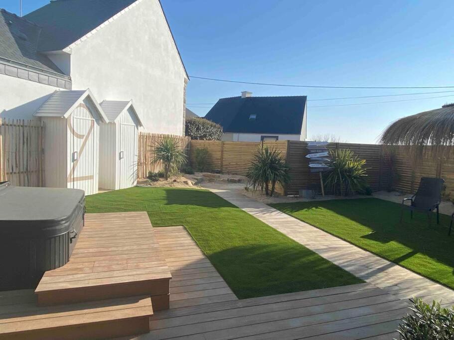La Cabane De La Plage Quiberon Eksteriør bilde