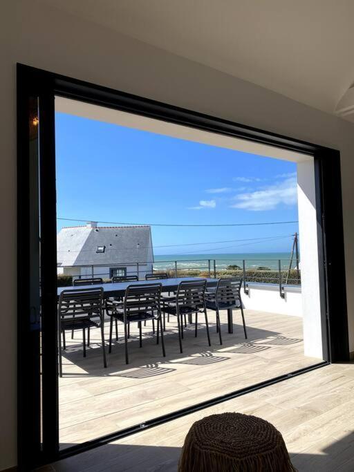 La Cabane De La Plage Quiberon Eksteriør bilde